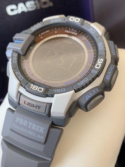 Casio Protrek PRG-270-7JF Model Triple Sensor Outdoor Watch — Japan Import