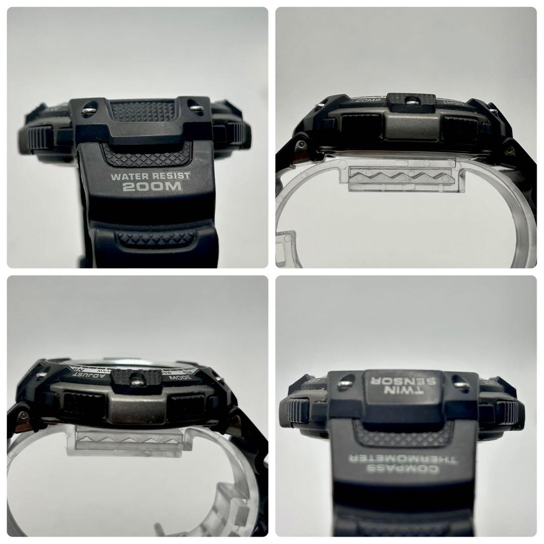 Casio Twin Sensor SGW-100 Digital Quartz Watch with Bicolor LCD — Japan Import