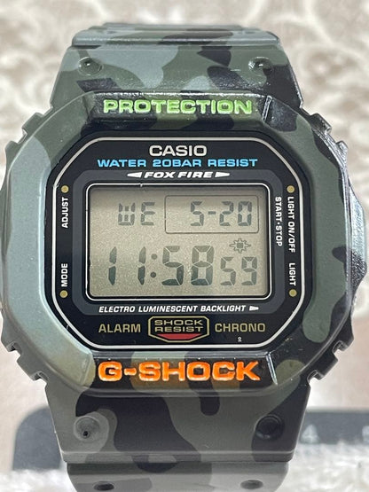 Casio G-Shock DW-5600E Watch with Serviced Movement and Fresh Battery — Japan Import