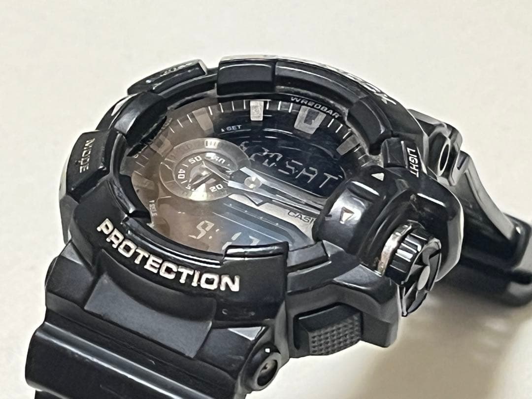 Casio G-Shock GA-400GB Watch Black Authentic Condition — Japan Import