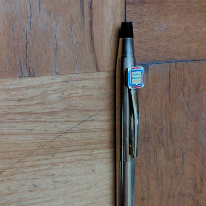 Cross Century Flat Ballpoint Pen American Made Model 1776-1976 Collectible — Japan Import