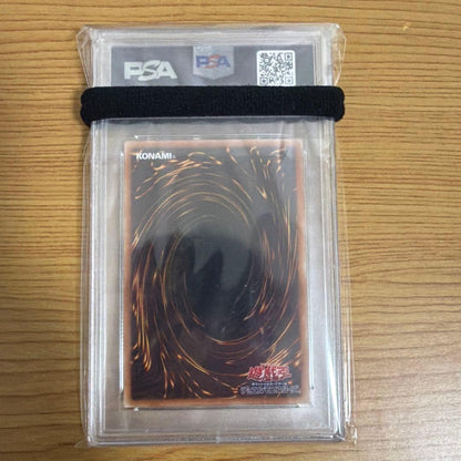 Yu-Gi-Oh! Holy Elf promotional card graded PSA GEM MT 10 showing blue-sick artwork with light attribute