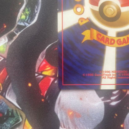 Mew Pokemon card from Series 3 Fossil's Secret expansion pack featuring full holo, cross holo, and large dot star shape