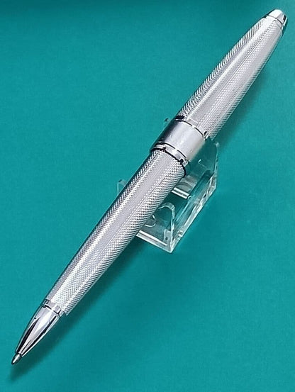 Cross Apojii Silver Chrome Twist Ballpoint Pen Discontinued Rare Collectible