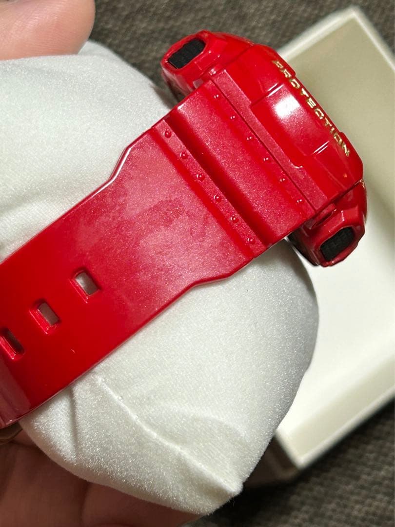 Casio Baby-G G-Shock 5338P JA Watch Red Gold Black Analog Digital Japan Import