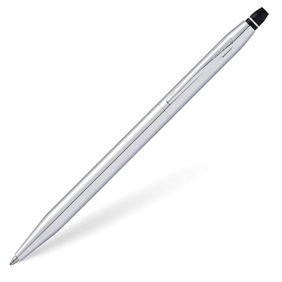Cross Chrome Silver Ballpoint Pen — Japan Import