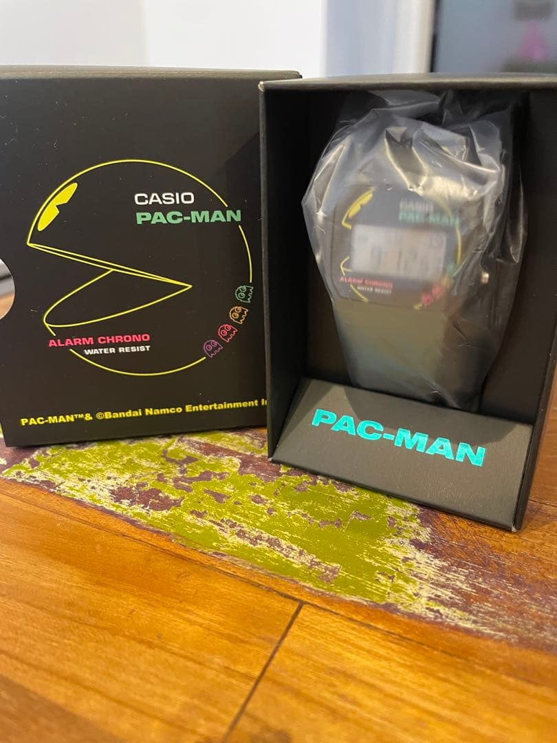 Casio Pac-Man Limited Collaboration F-91WPC-1AJR Kidult Digital Watch