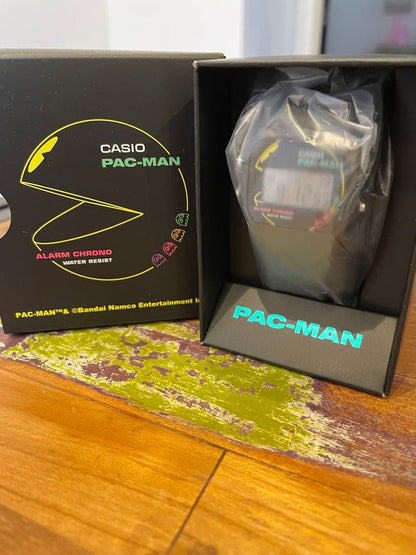 Casio Pac-Man Limited Collaboration F-91WPC-1AJR Kidult Digital Watch