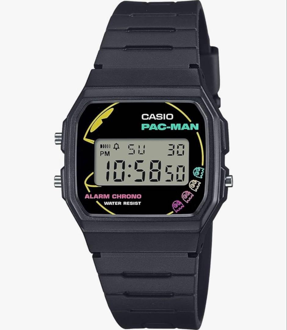 Casio Pac-Man Limited Collaboration F-91WPC-1AJR Kidult Digital Watch