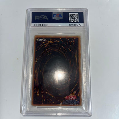 Bandai Yu-Gi-Oh Tri-Horn Dragon Ultra rarity trading card graded PSA9 Japanese import