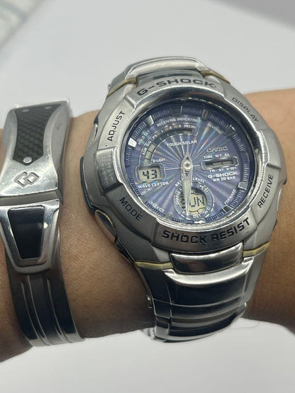 Casio G-Shock The-G GW-1210J Metal Solar Radio Controlled Watch — Japan Import