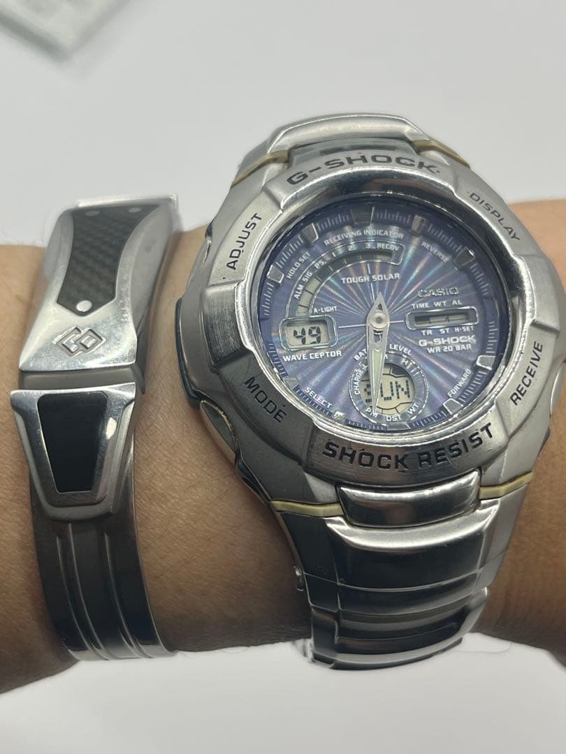 Casio G-Shock The-G GW-1210J Metal Solar Radio Controlled Watch — Japan Import