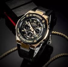 Casio G-Shock GST-S100G-1ADR Watch with Solar Power and Shock Resistance — Japan Import