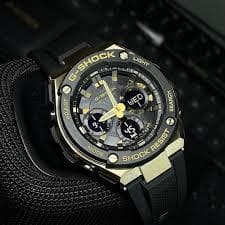 Casio G-Shock GST-S100G-1ADR Watch with Solar Power and Shock Resistance — Japan Import