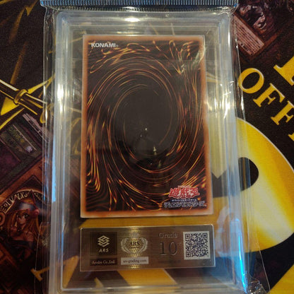 Yu-Gi-Oh Blue-Eyes Ultimate Spirit Dragon 25th Secret Rare collectible card graded ARS10+, Japan import