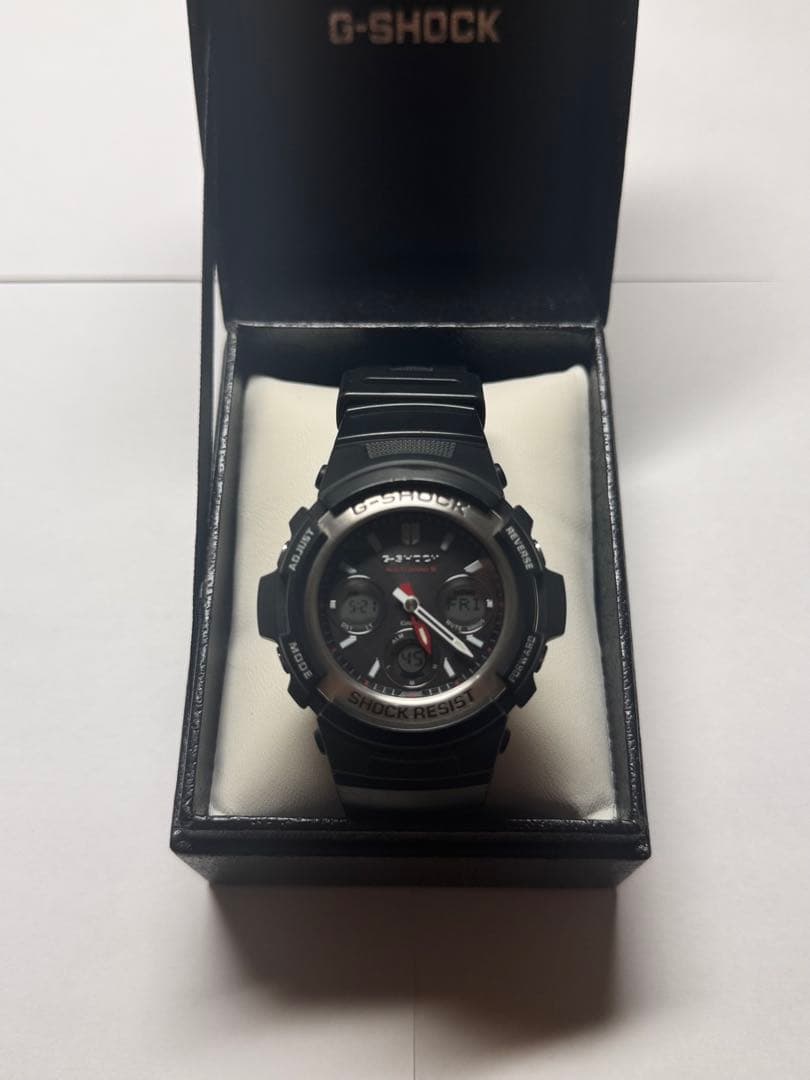 Casio G-Shock AWG-M100 5230 Black Radio Solar Watch — Japan Import