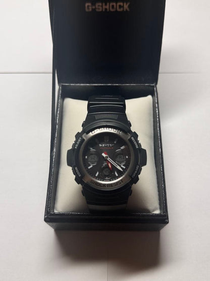 Casio G-Shock AWG-M100 5230 Black Radio Solar Watch — Japan Import