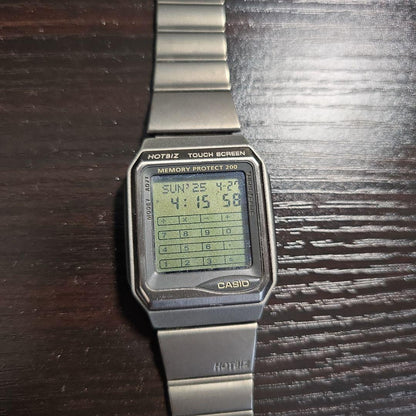 Casio Data Bank Hotbiz VDB-3000 Watch - Vintage Retro Collectible Japan Import
