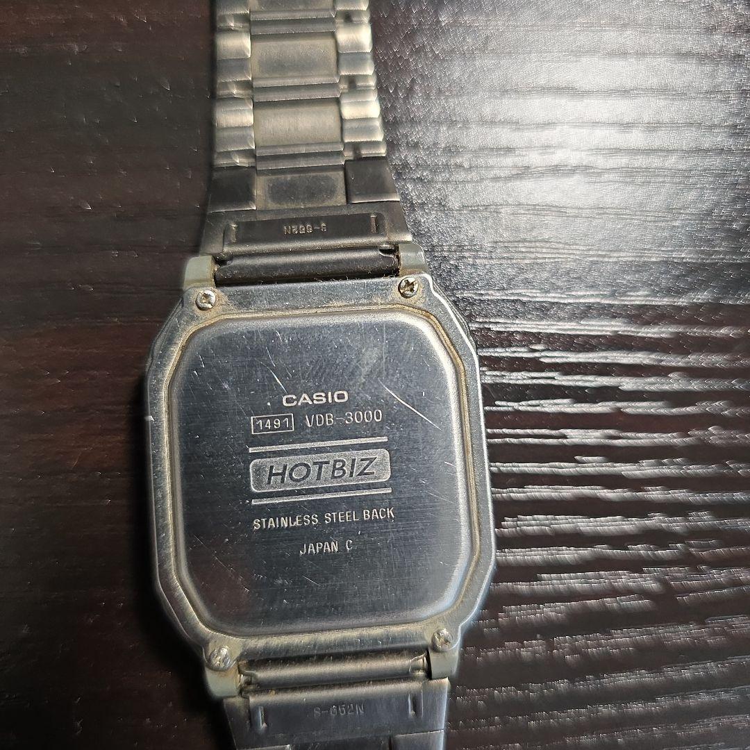 Casio Data Bank Hotbiz VDB-3000 Watch - Vintage Retro Collectible Japan Import