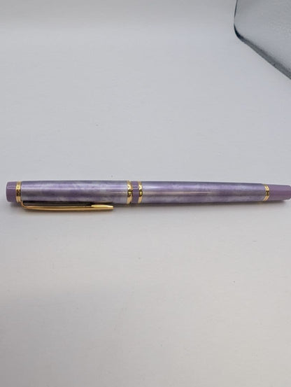 Pilot Marble Purple Ink Pen
