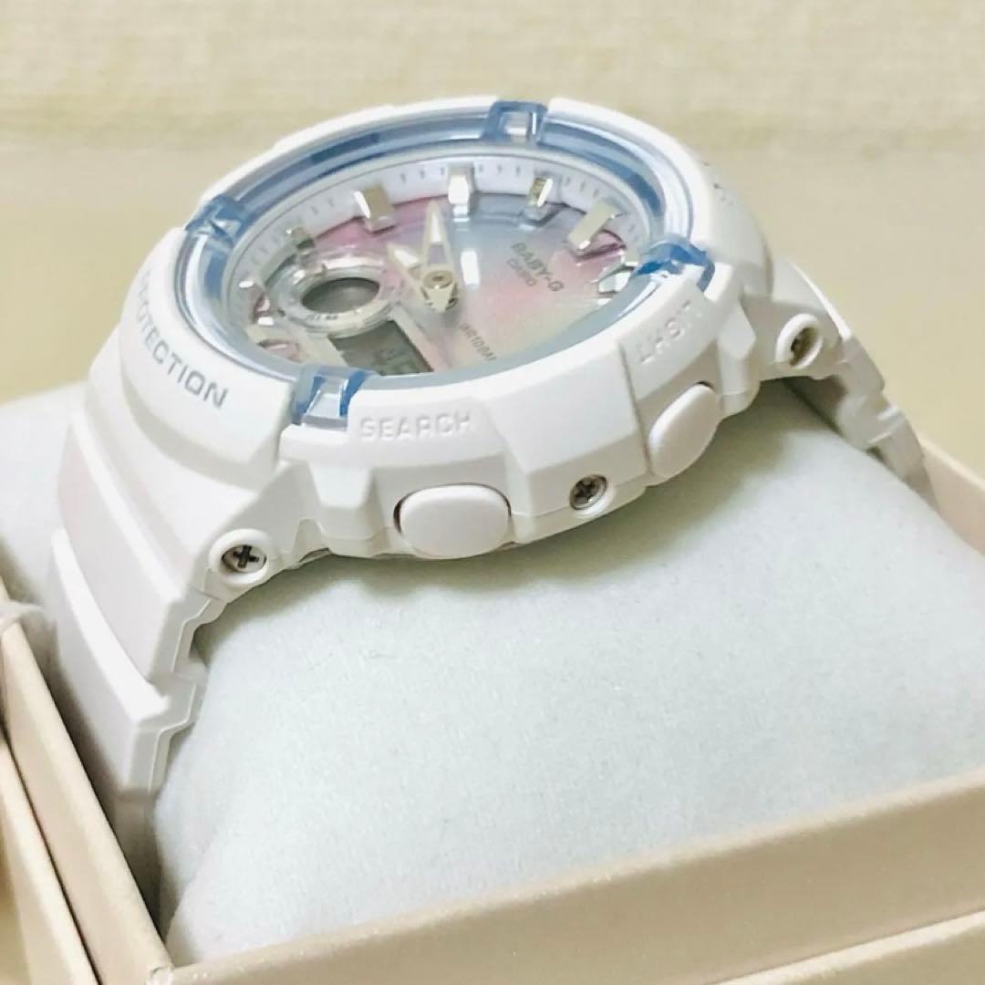Casio Baby G BGA-280 Model with White Dial and Resin Band