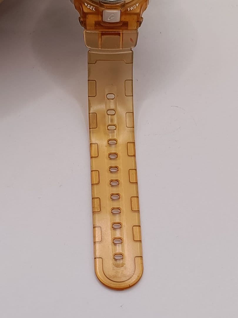 Casio Baby-G BG-1001 Digital Watch Skeleton Orange 20 ATM Water Resistant Includes Manual — Japan Import