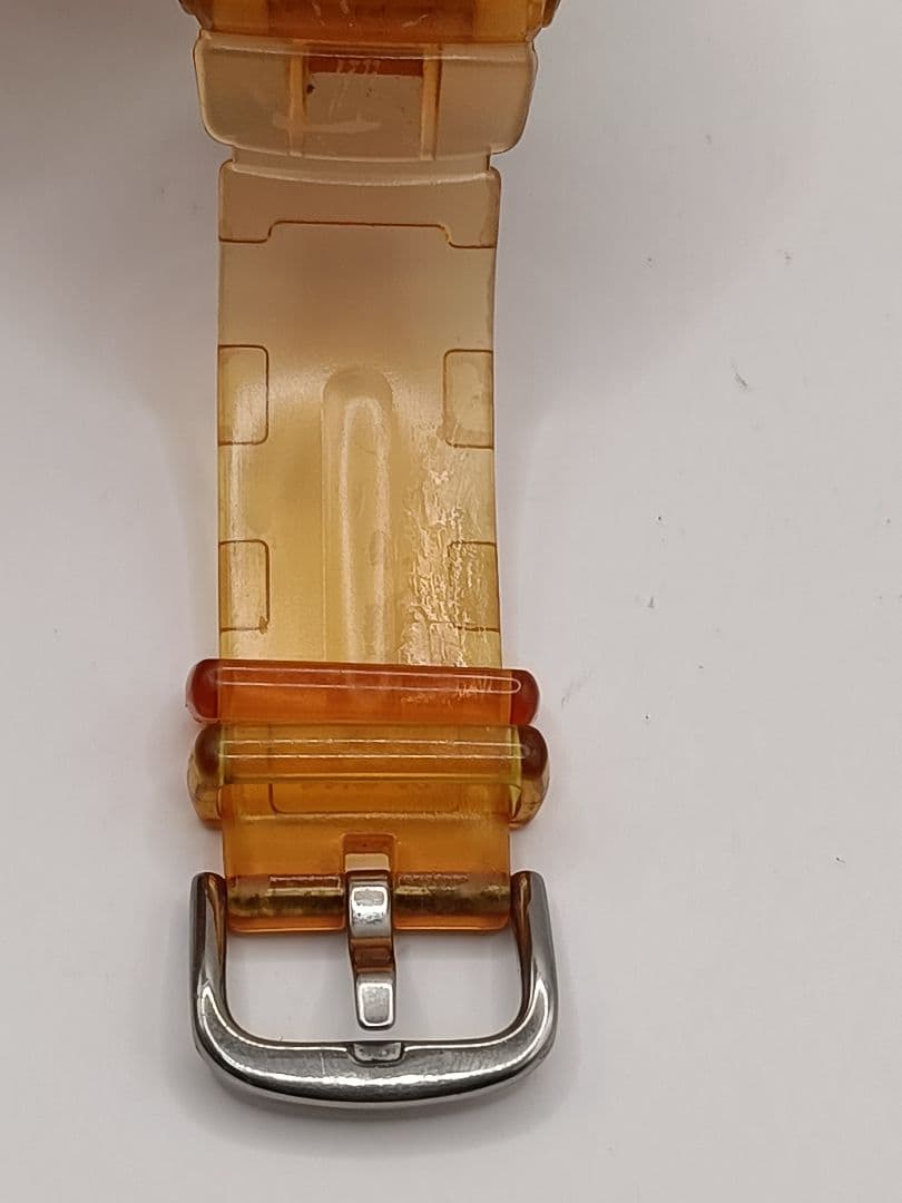 Casio Baby-G BG-1001 Digital Watch Skeleton Orange 20 ATM Water Resistant Includes Manual — Japan Import