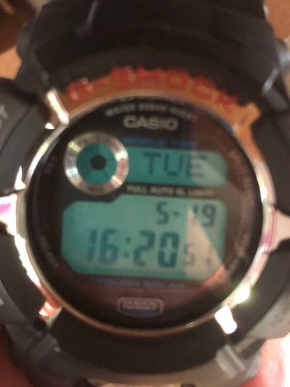 Casio G-Shock Digital Watch with Tough Solar Black Style