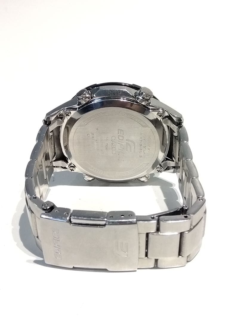 Casio Edifice EQW-560 Radio-Controlled Solar Watch with World Time