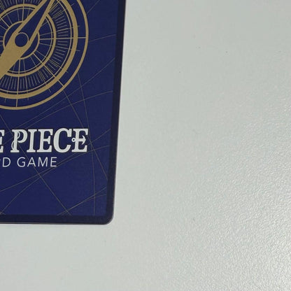 One Piece Card Game Energy Parallel OP15-118 character card with 8000 power and special attribute in protective sleeve