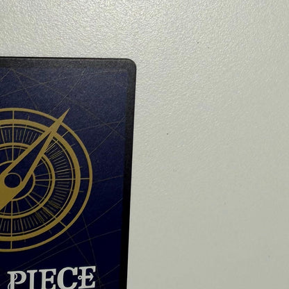 One Piece Card Game Energy Parallel OP15-118 character card with 8000 power and special attribute in protective sleeve