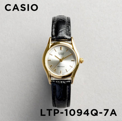 Casio LTP-1094Q-7A Vintage Analog Watch with Leather Band — Japan Import
