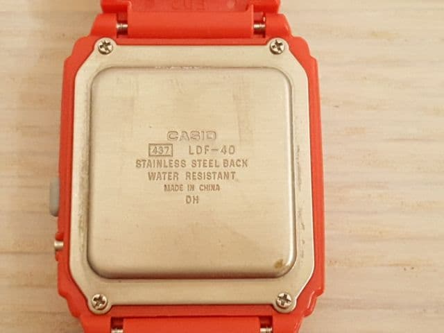 Casio Poptone Calculator Watch Model Not Released in Japan