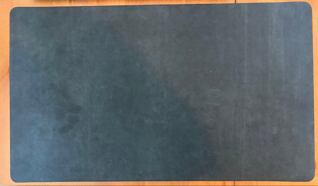 Used Yugioh Ob巫神楽 Asia Limited opened playmat with minor stains on back and clean front