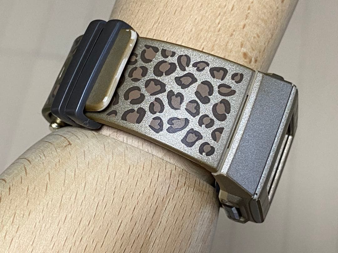 Casio Baby-G BGA-200 Leopard Gold Square Analogue-Digital Watch — Japan Import