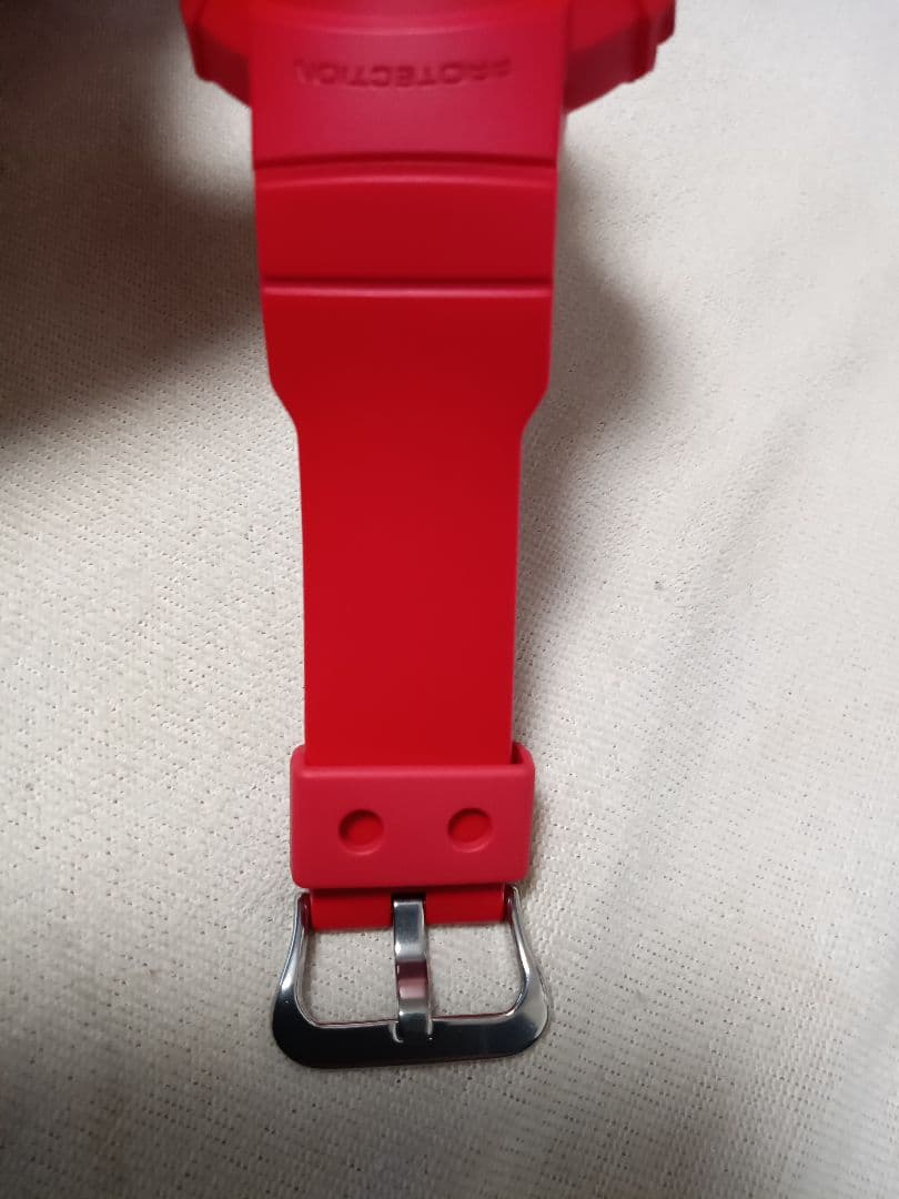 Casio G-Shock AW-500BB-4EDR Red Retro Model Analog-Digital Combination Watch