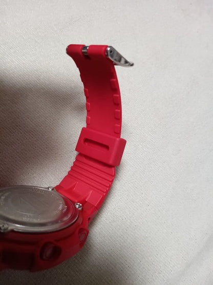 Casio G-Shock AW-500BB-4EDR Red Retro Model Analog-Digital Combination Watch