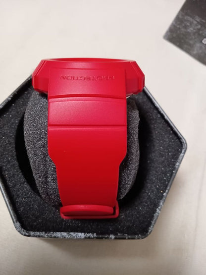 Casio G-Shock AW-500BB-4EDR Red Retro Model Analog-Digital Combination Watch