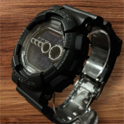Casio G-Shock GD100 Digital Watch with Black Rubber Strap — Japan Import