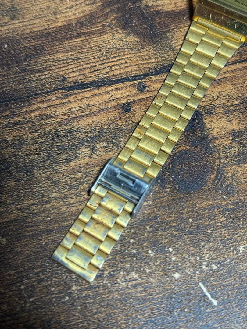 Casio A168WG-9WDF Gold Vintage Digital Watch