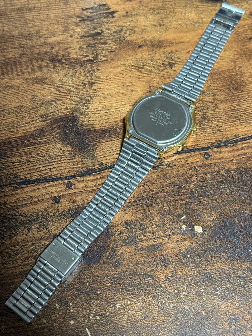 Casio A168WG-9WDF Gold Vintage Digital Watch