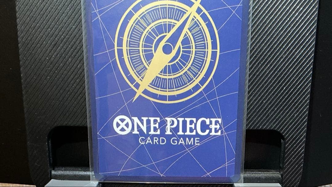 One Piece Monkey D. Luffy OP14-112 Parallels SR trading card from Romance Dawn series in protective sleeve
