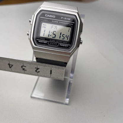Casio Watch Model #3425 with Mechanical Movement, Adjustable 5.5-8.7 inches, Used — Japan Import