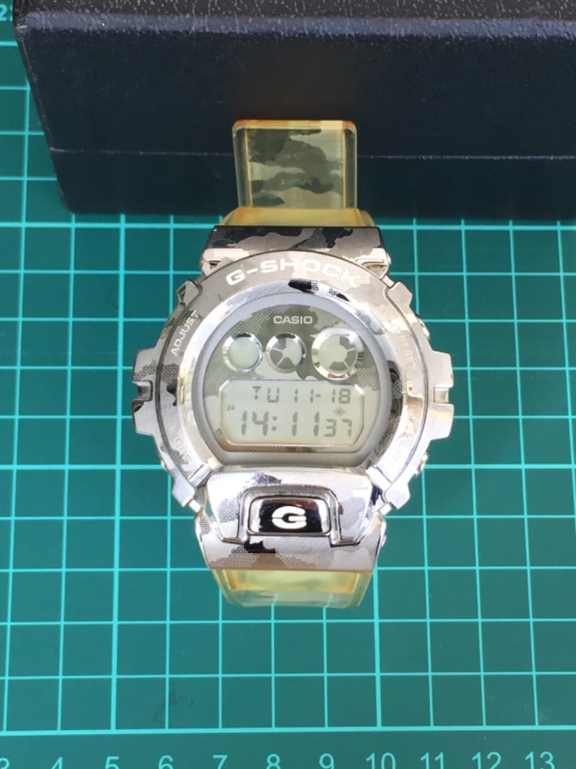 Casio G-Shock GM-6900SCM Camouflage Metallic Skull Watch — Japan Import