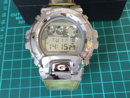 Casio G-Shock GM-6900SCM Camouflage Metallic Skull Watch — Japan Import