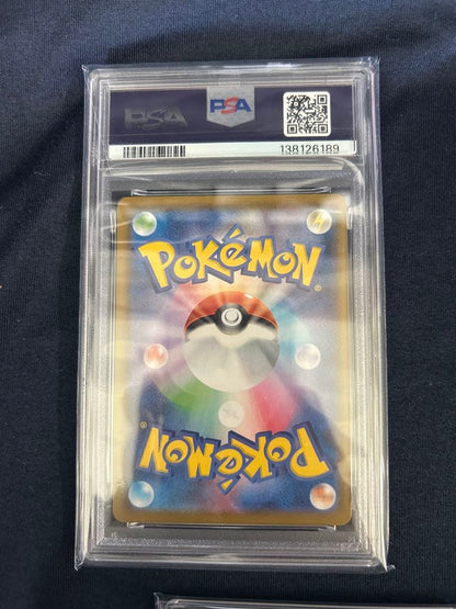 Pokemon Pikachu V-Union card set PSA10 and PSA9 graded sequential numbers 025 to 028 from Japan import