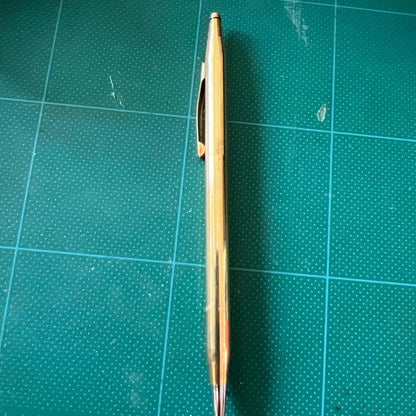 Cross Classic Century Ballpoint Pen Body Gold Twist Mechanism — Japan Import
