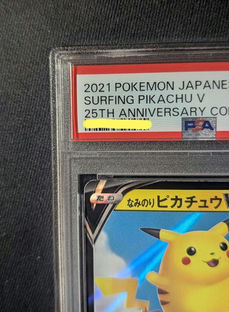 Pokemon Card Naminori Pikachu V RR 021/028 graded PSA10 Japan import single card