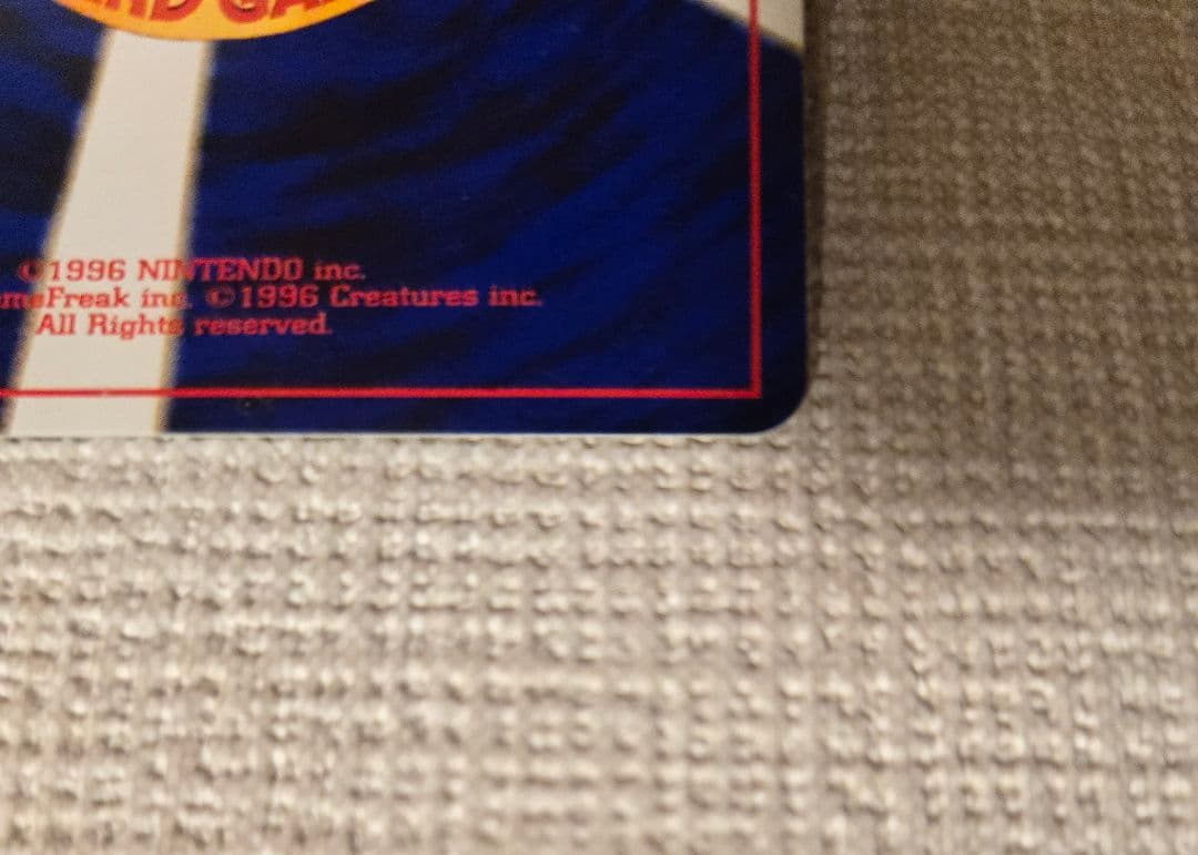 1996 Pokemon Eifie vintage Japanese trading card with clean front and slight back chips shown