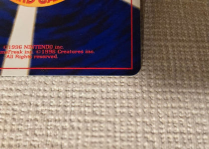 1996 Pokemon Eifie vintage Japanese trading card with clean front and slight back chips shown